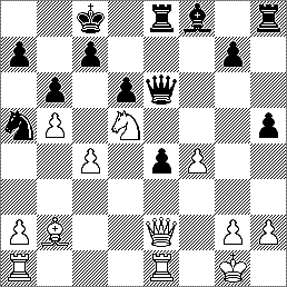 Position after 18...fxe4