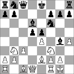 Position after 13.e4!