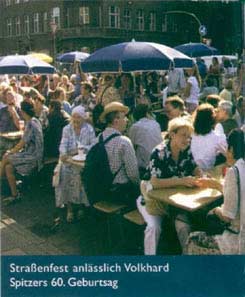 Stra�enfest anl�sslich Volkhard Spitzers 60. Geburtstag