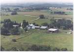 aerial view of Price farm