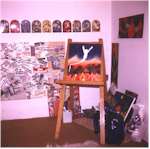 In Brunni's apartment