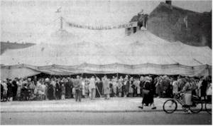 the Berlin gospel tent