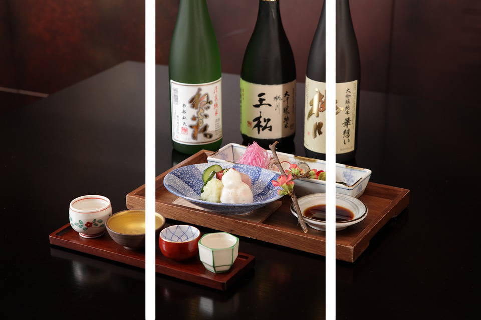 sake and sushi