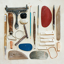 A handful of my tools, new and old, all layed out on the table