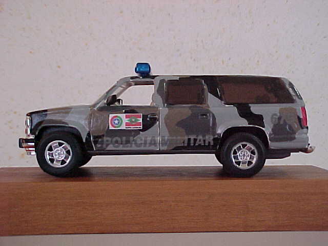 Modelo experimental do GAT/10�BPM, da Pol�cia Militar de Santa Catarina