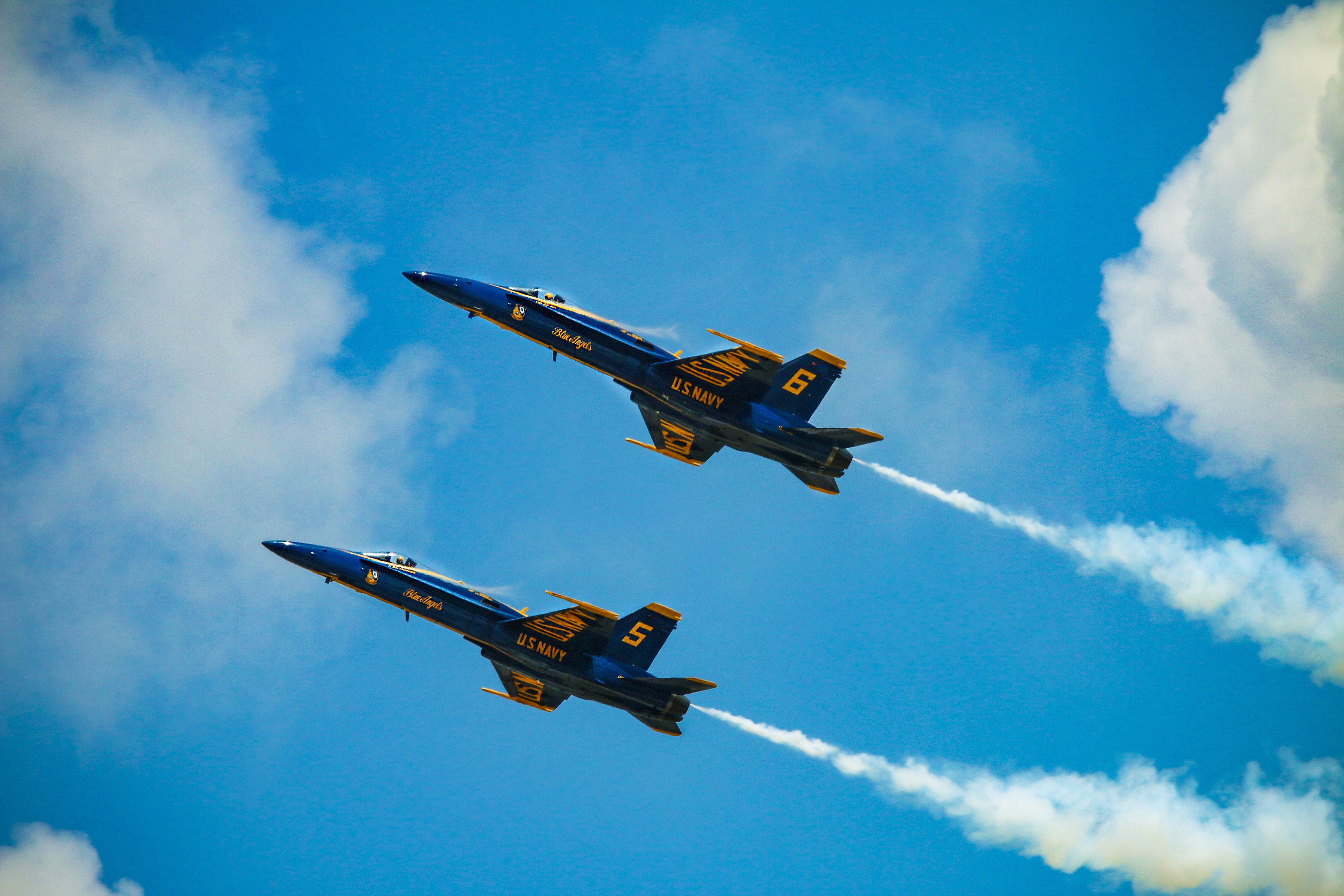 Two Blue Angels