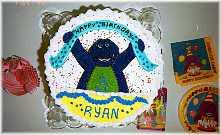 the cake