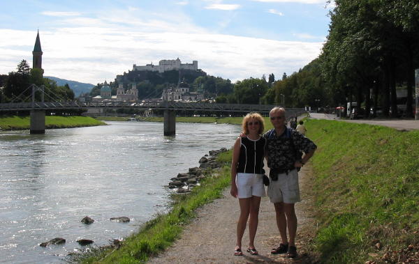 A beautiful walk into the Old town from our 