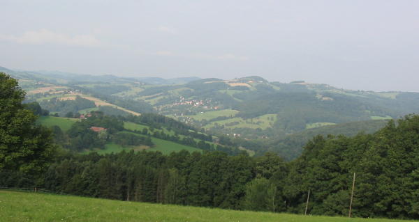 The Vienna Woods just oustide Vienna offers great scenery and motorcycling