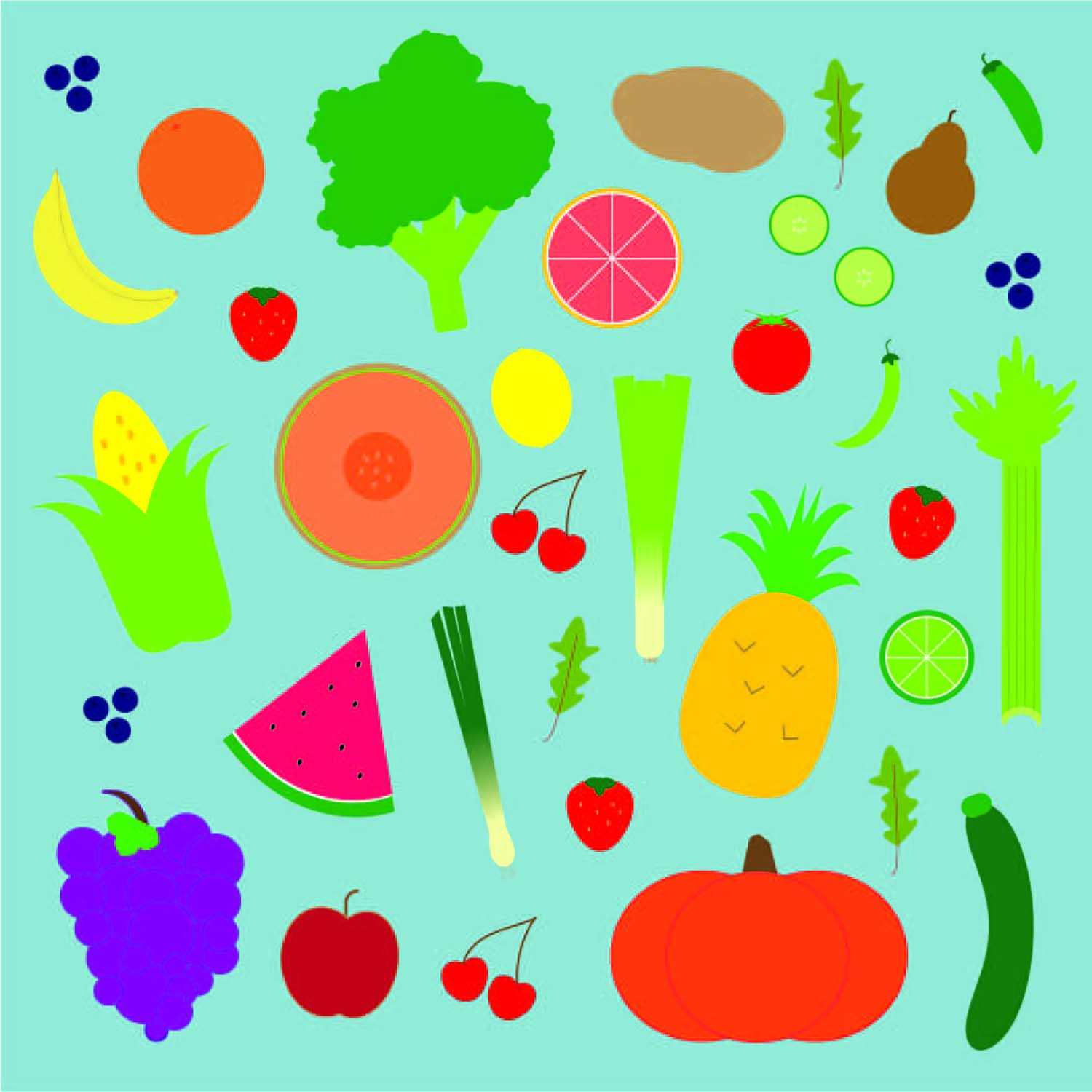 fruit and veggie