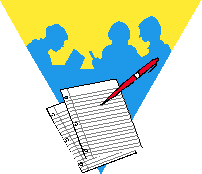 people sitting in a room