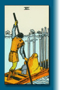 Row, row, row your boat: The 6 of Swords
