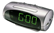 With that segment being dark when it should have been glowing, it made what was supposed to be the number 6 look more like a minimalist capital-letter G. So, imagine my surprise when, promptly at 6 o'clock as the alarm went off and I reached out to tap the snooze-bar, instead of the expected six and two zeros, I saw the word GOO. Let me tell ya, it can be more than a little jarring to wake up in a dark room in which the only thing visible is glowing fluorescent-green GOO.