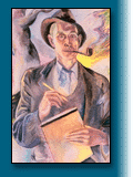 Self-portrait with sketchpad, e.e. cummings, 1939