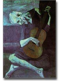 Picasso's 'The Old Guitar Player'
