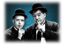Stan Laurel and Oliver Hardy