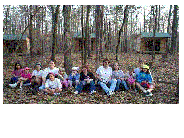 The gang at Camp Douglas Long