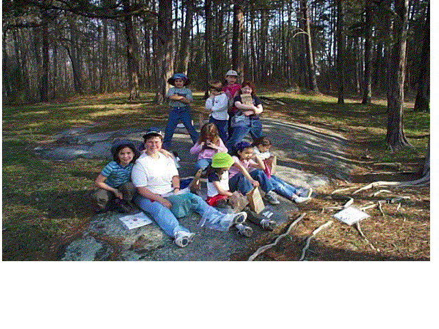 Waiting to trade swamps at Camp Douglas Long