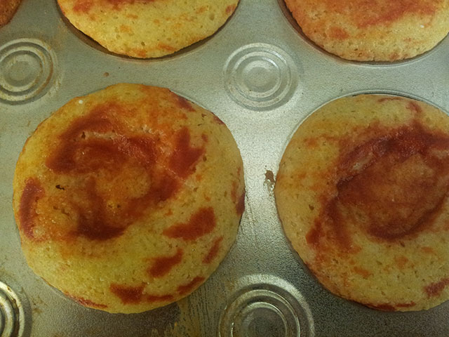 siracha cornbread muffins
