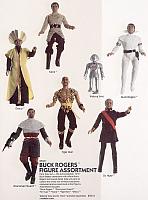 Megos 12 inch Range of Vintage Buck Rogers Figures