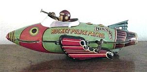 Rocket Police Patrol Ship