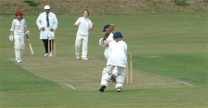 Teams battle it out at Marlow CC for the 6 a side trophy