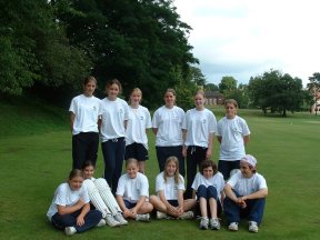 The U13 team at Malvern College