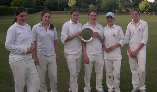 The victorious Bucks u15 6aside team from Marlow