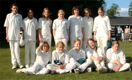 U13 team at there match against Middlesex 2005