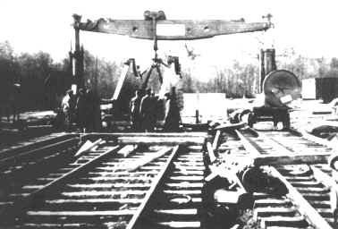 Bau der 38-cm-Geschtzstellung nahe der Sorel-Ferme, 1915