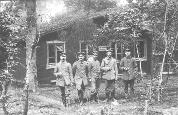 Deutsche Offiziere im Gersdorff-Lager, 1916