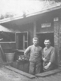 Soldaten im Lager Porta, 1916