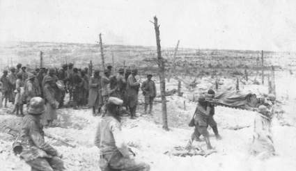 Toter Mann, Rabenwald, 1917