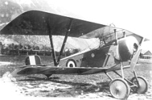 Die Nieuport 11 wurde bei Verdun 1916 vom franz�sischen Flieger Navarre geflogen.