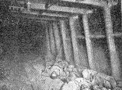 Gallwitz-Tunnel nach der franzsischen Einnahme, 1917
