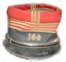 Franz�sisches Kepi M 1884, 1916