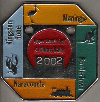 Picture of the 4 Clubs Rally logo