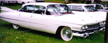 Photograph of Jacobs' Cadillac - click to view larger image