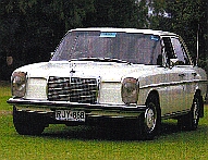 Photograph of Jenkin's Mercedes - click to view larger image