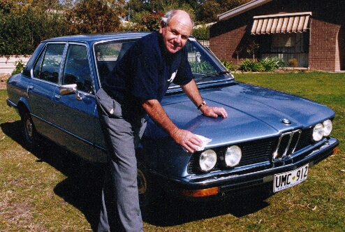 Photograph of O'Brien's BMW - click to view larger image