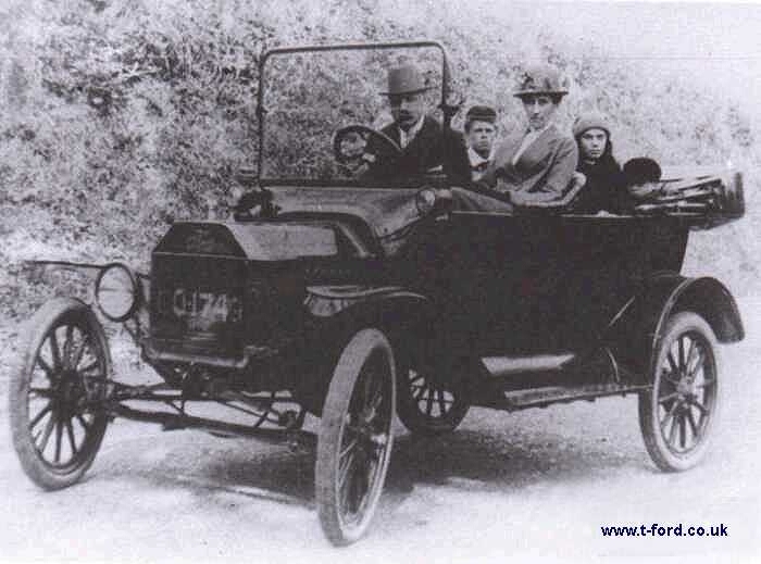 picture of the c1916 T Tourer, thanks to the Model T Ford Register of Great Britain. http://www.t-ford.co.uk/pic.htm