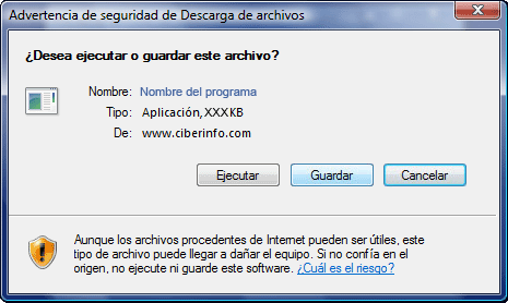 Aviso de windows