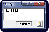 IP's del sistema