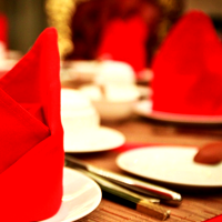 Photo of a Table Setting