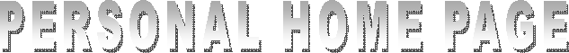 PERSONAL HOME PAGE