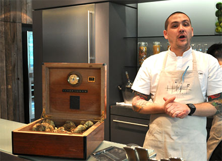 Ryan Clift cooking
