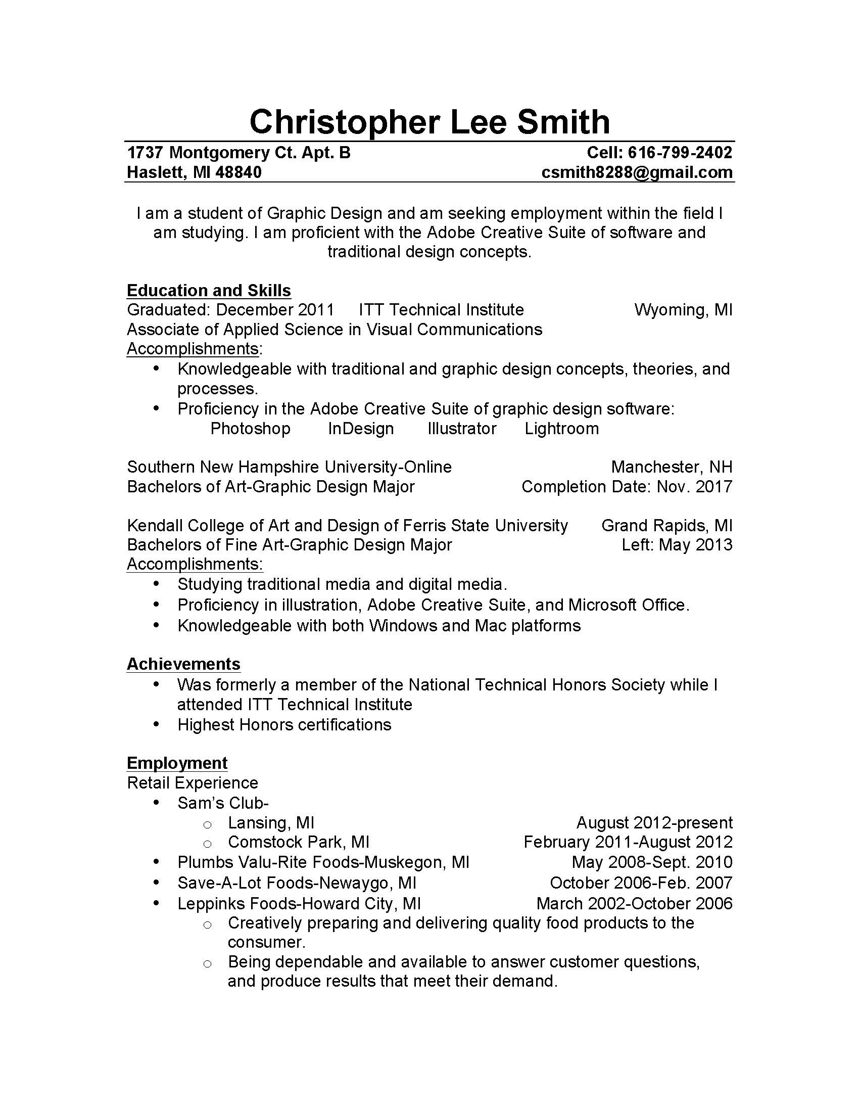 resume