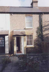 Our front door at No. 3 Orchard Terrace
