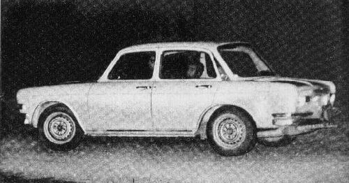 Foto do prot�tipo do VW 1600 - 4 portas. Gentilmente enviada por Astor Dias de Andrade. Original da revista Quatro Rodas.