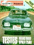 Capa da revista Quatro Rodas no. 105; Abril de 1969.